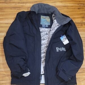 Vintage E408 Turbine Boardwear Snowboard Jacket – Men's Medium – Missing Hood